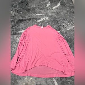 athleta girl - flowy ribbed long sleeve